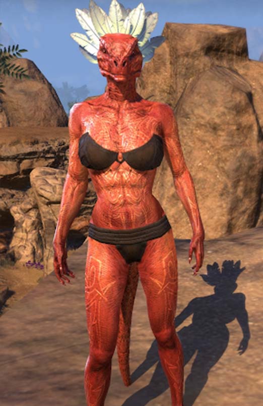 Deadlands Brand Argonian Skin