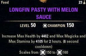 Longfin food, New Player Beginner Guide ESO