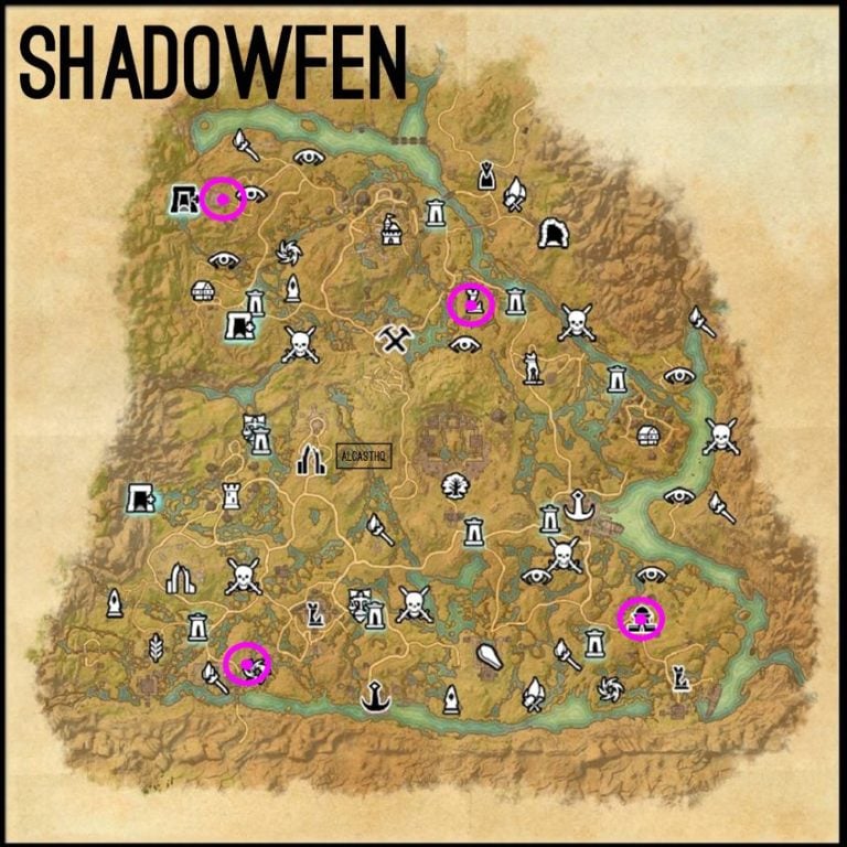 Shadownfen Time Breaches Map Psijic Order ESO.