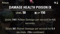 double health poisons