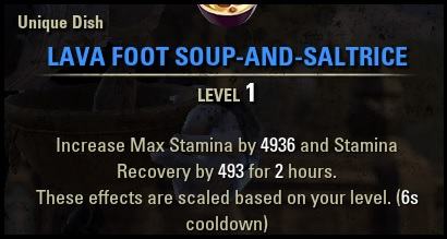 Food buff for Stamina Necromancer Build ESO