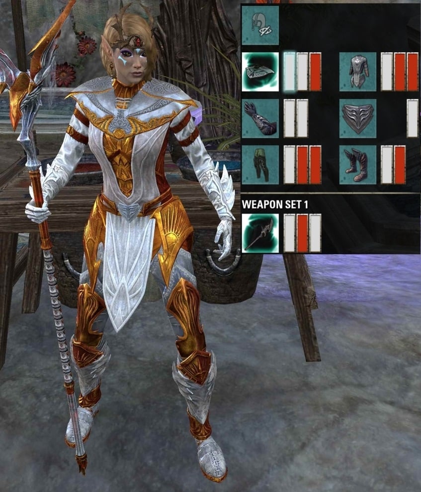 ESO Fashion  Dragon Bone (Heavy) (Elder Scrolls Online)