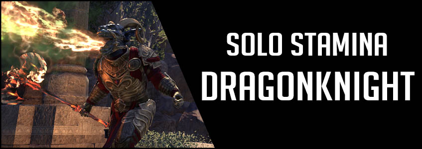 Solo Stamina Dragonknight PvE Build Banner picture
