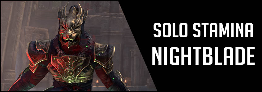 Solo Stamina Nightblade PvE Build Banner picture