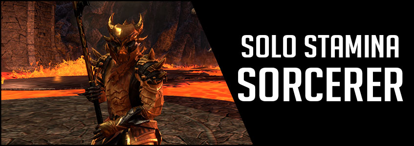 Solo Stamina Sorcerer build PvE banner picture 847x300