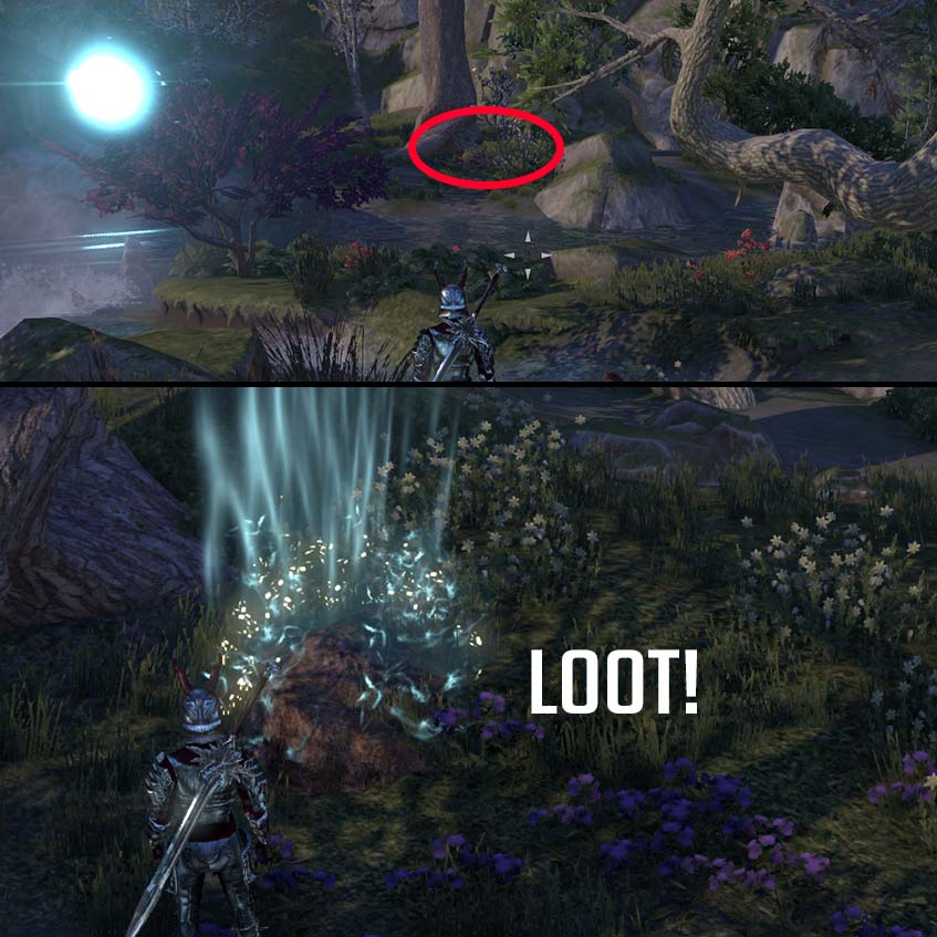 How to find dig hole Antiquities system ESO