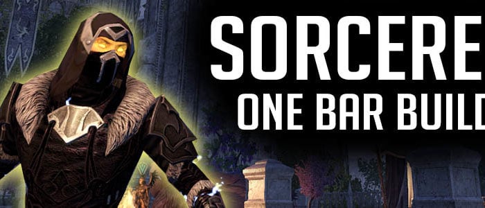 Sorcerer One Bar Build Banner ESO