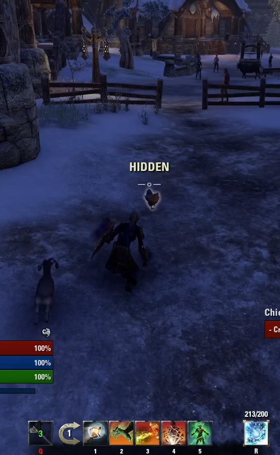 Chicken vs Meteor, who wins? Elder Scrolls Online