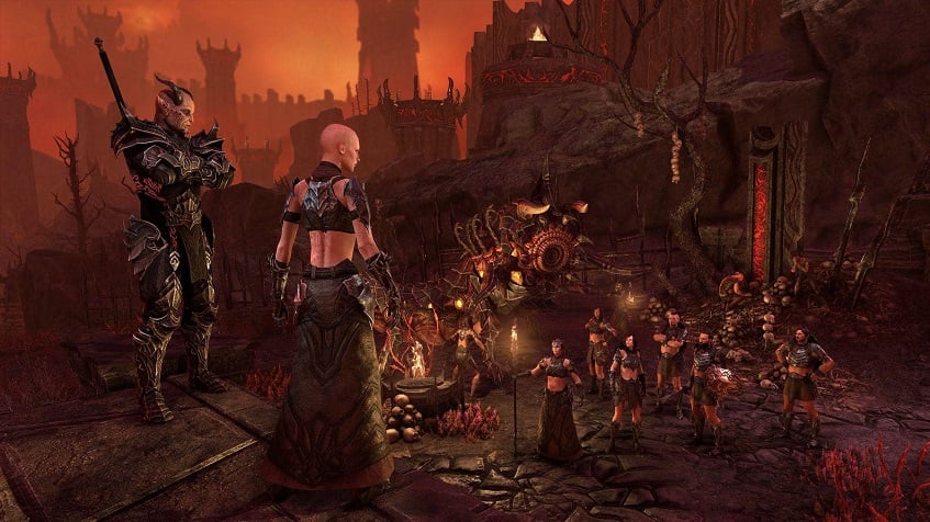 ESO deadlands dlc zone gathering daedra and more