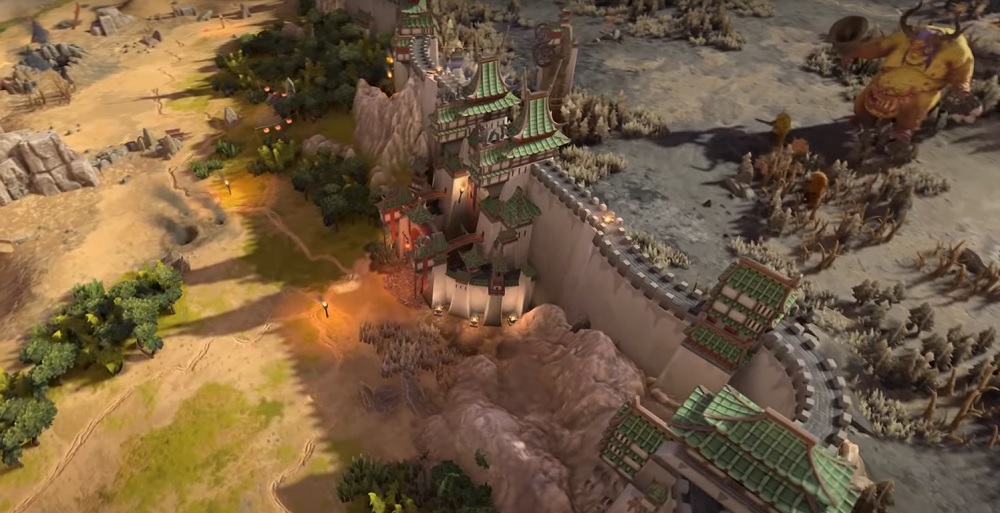 Campaign Map Details Great Bastion Total War Warhammer 3