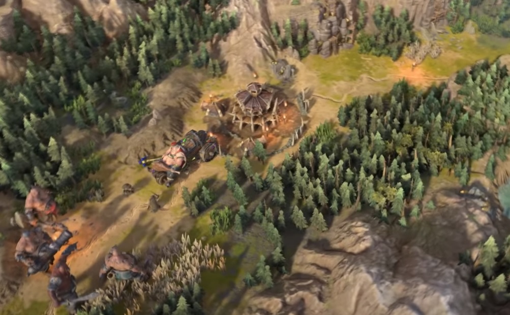 Campaign Map Details Great Hall of Greasus Ogre Kingdoms Total War Warhammer 3