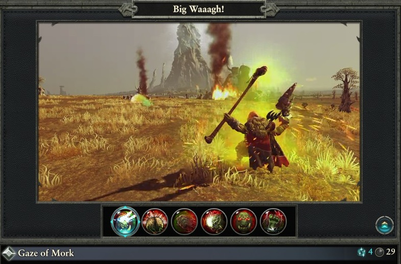 Gaze of Mork Spell Big Waaagh Magic Warhammer