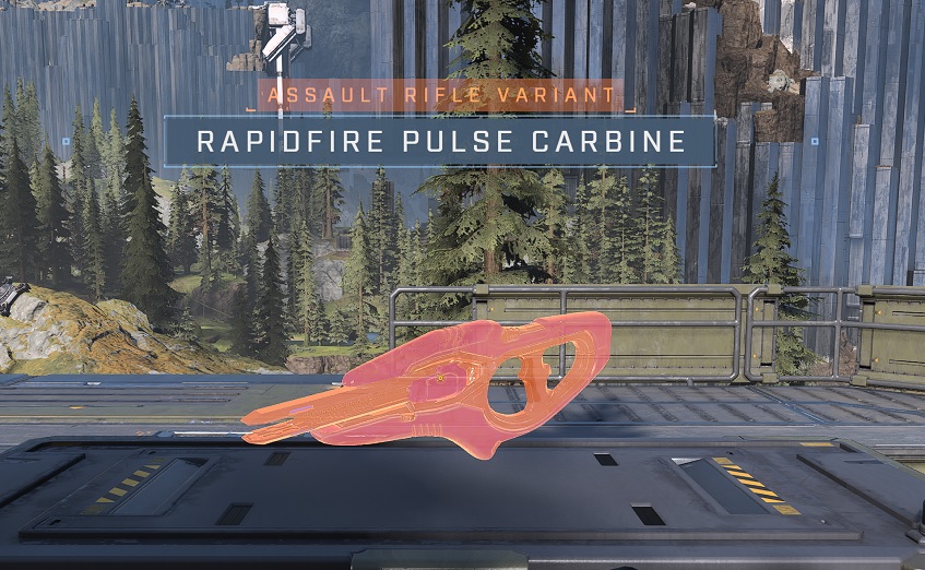 HJow to equip the rapidfire pulse carbine at any FOB halo infinite