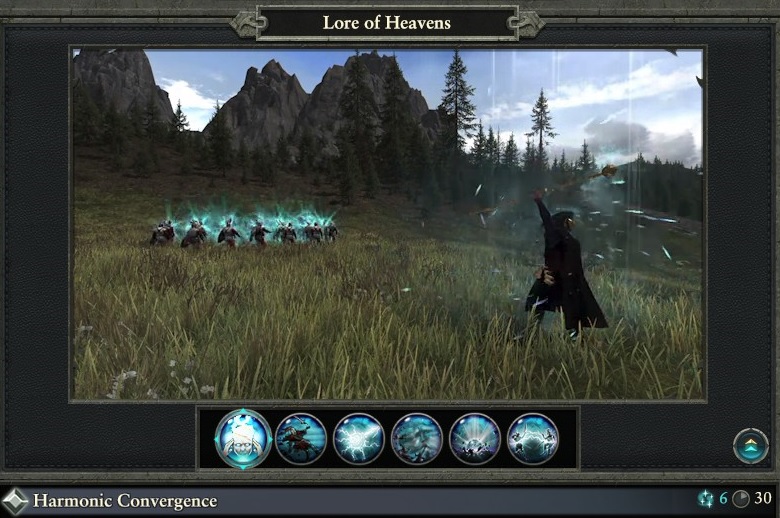 Harmonic Convergence spell lore of heavens warhammer magic type