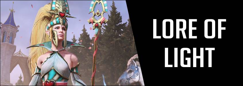 Lore of Light Total war Warhammer games banner image