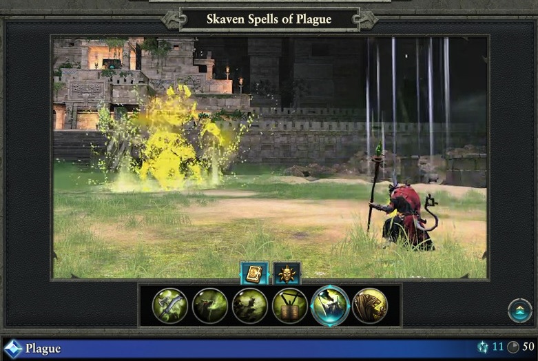 Plague spell Skaven Spells of Plague warhammer magic type