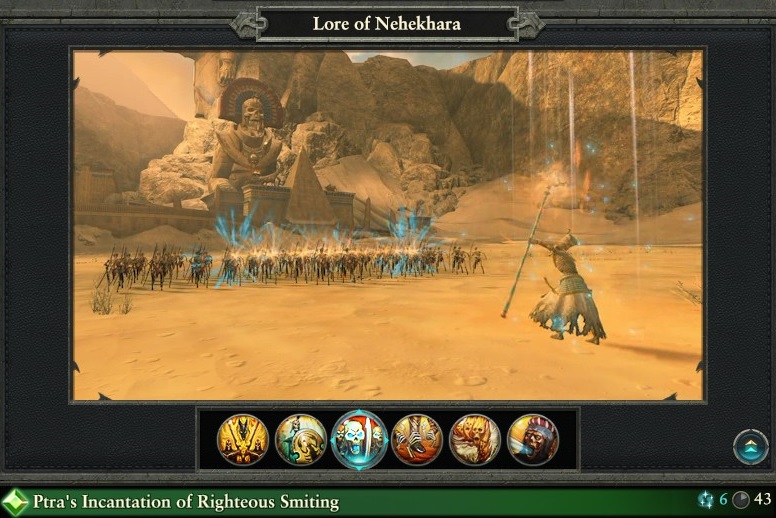 Why is the default background the nehekara desert? Is it the same for  anybody else? : r/totalwarhammer