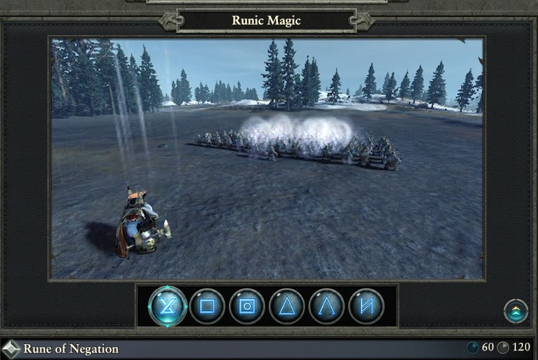 Rune of Negation spell Runic Magic warhammer magic type