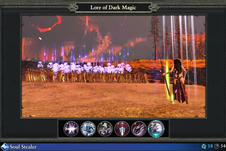 Soul Stealer spell lore of dark magic warhammer magic type