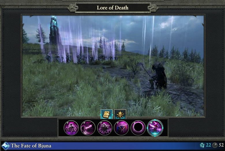 The Fate of Bjuna spell lore of death warhammer magic type