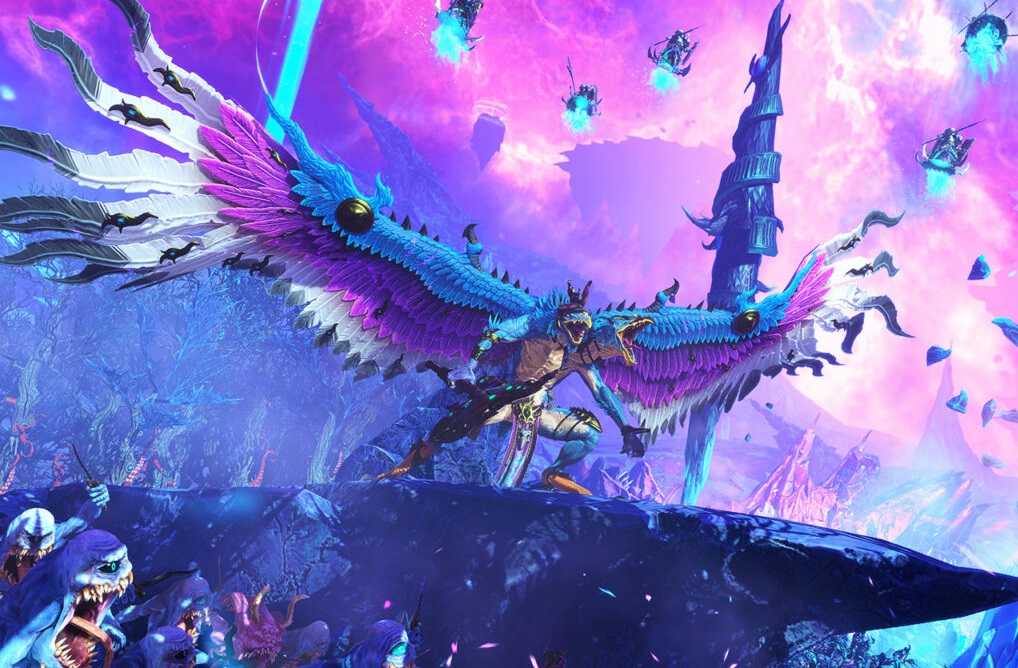 Tzeentch Kairos Fateweaver legendary lord warhammer 3 total war