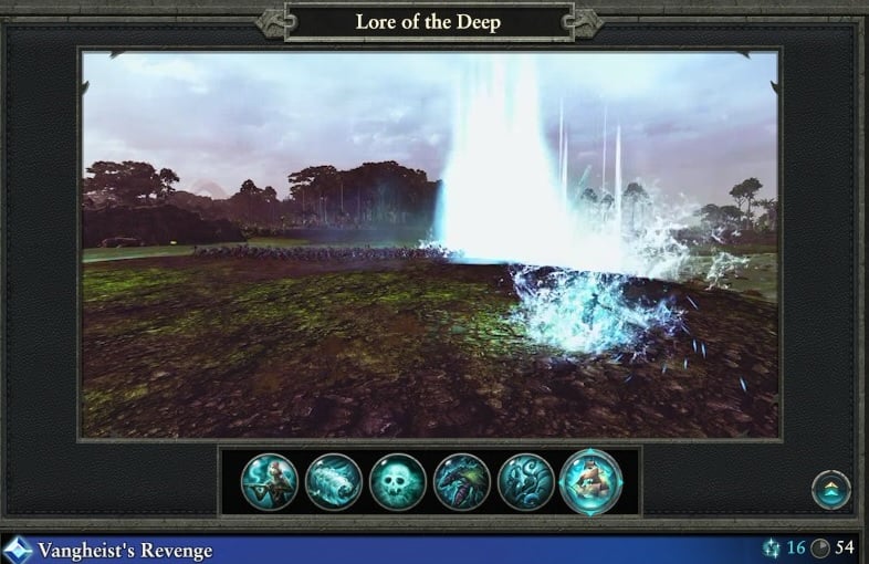 Vangheist's Revenge spell Lore of the Deep warhammer magic type