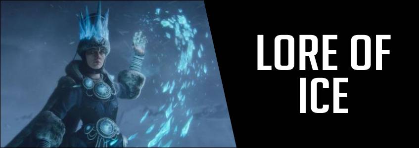 lore of ice total war warhammer games banner image