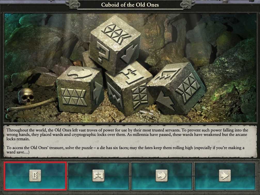 Cuboid of the Old Ones puzzle 2 Total War Warhammer 2