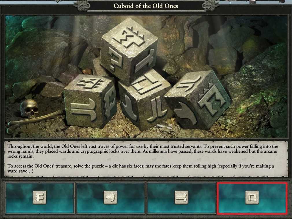 Cuboid of the Old Ones puzzle 3 Total War Warhammer 2