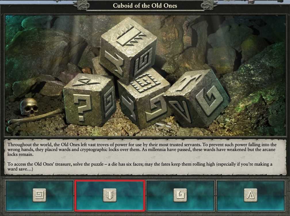 Cuboid of the Old Ones puzzle 5 Total War Warhammer 2
