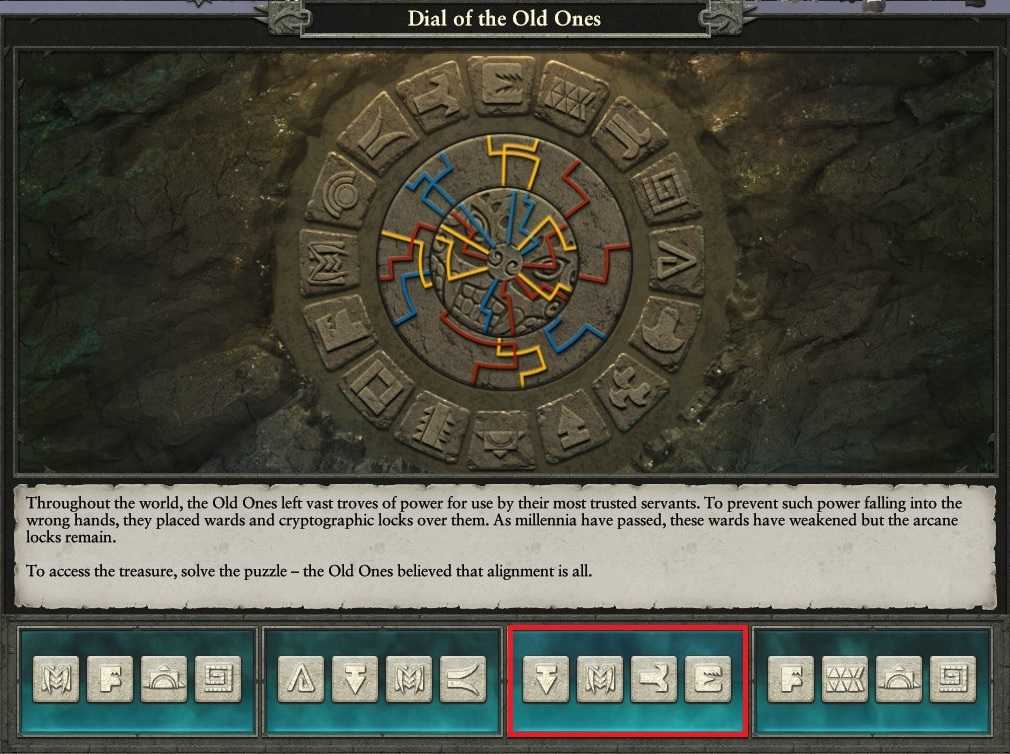 Dial of the Old Ones puzzle 2 Total War Warhammer 2