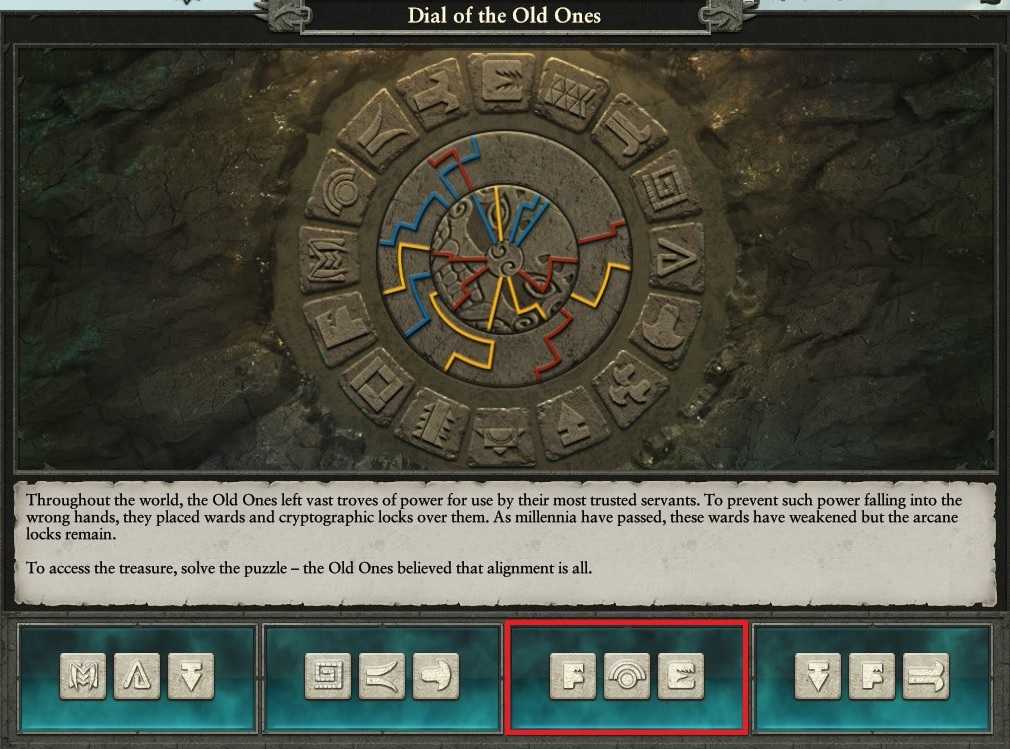 Dial of the Old Ones puzzle 3 Total War Warhammer 2