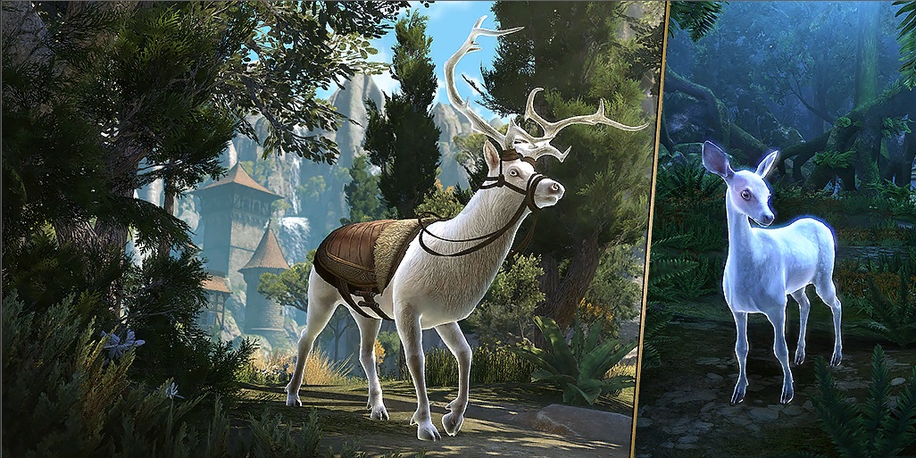 Palefrost Elk Mount for ESO High Isle Preorder