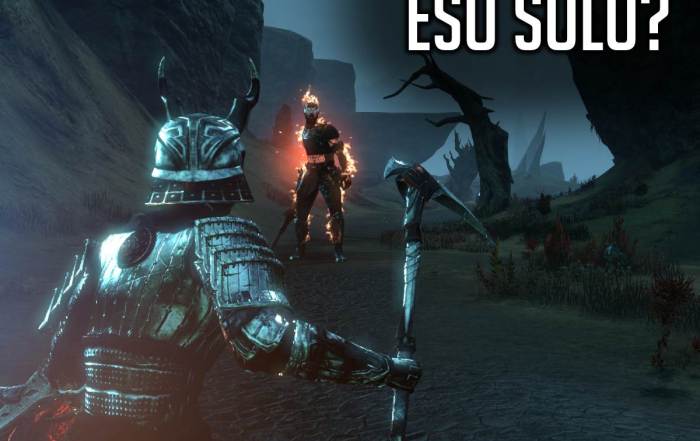 can you play ESO solo banner image Elder Scrolls Online
