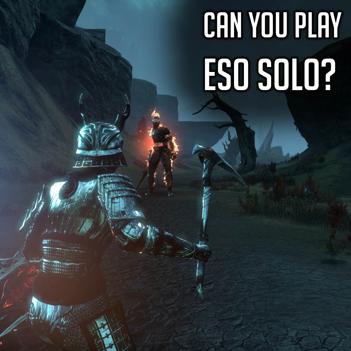 can you play ESO solo banner image Elder Scrolls Online