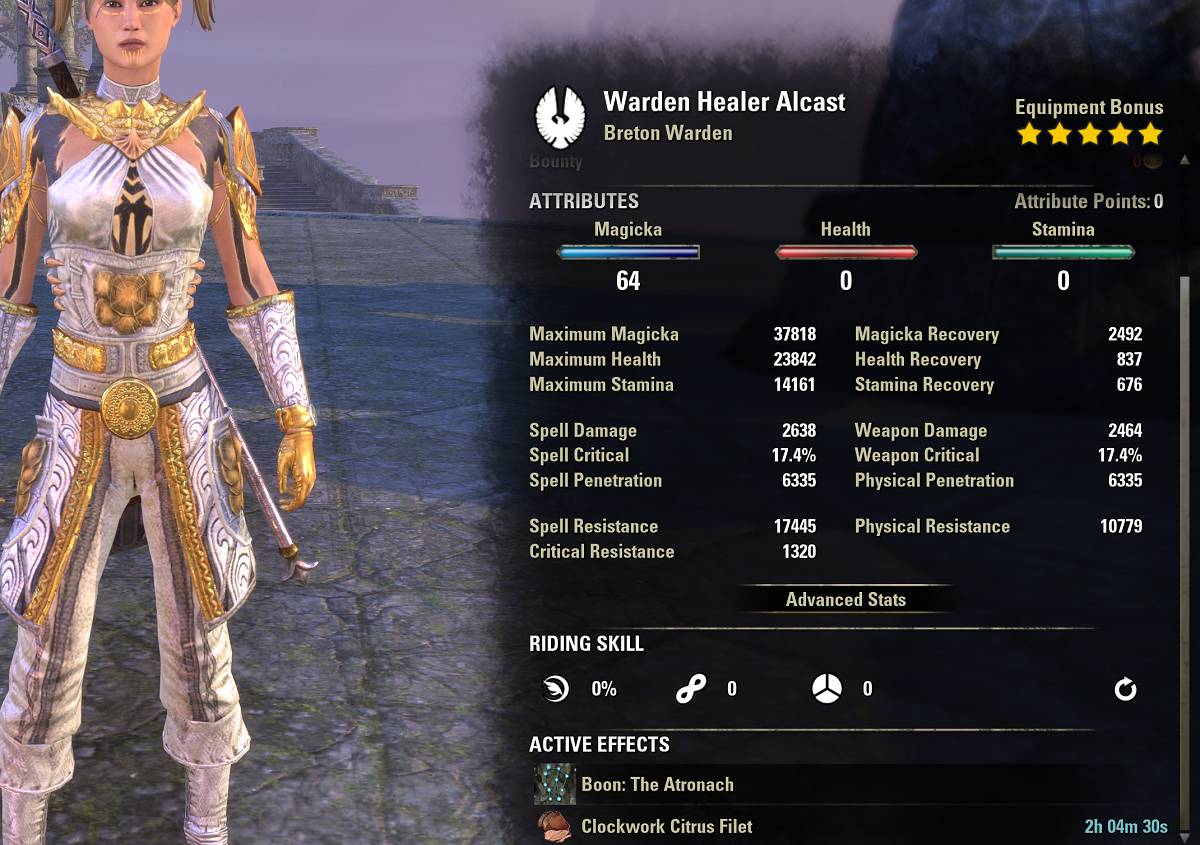 Powerful Warden Healer for Elder Scrolls Online - AlcastHQ