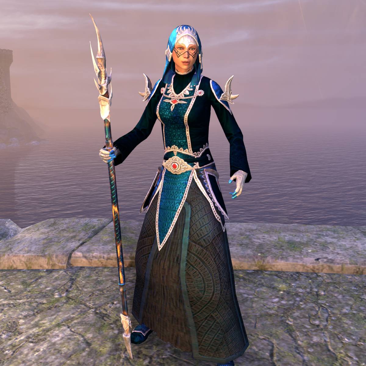 Surge Sorcerer Healer Build ESO Outfit 1