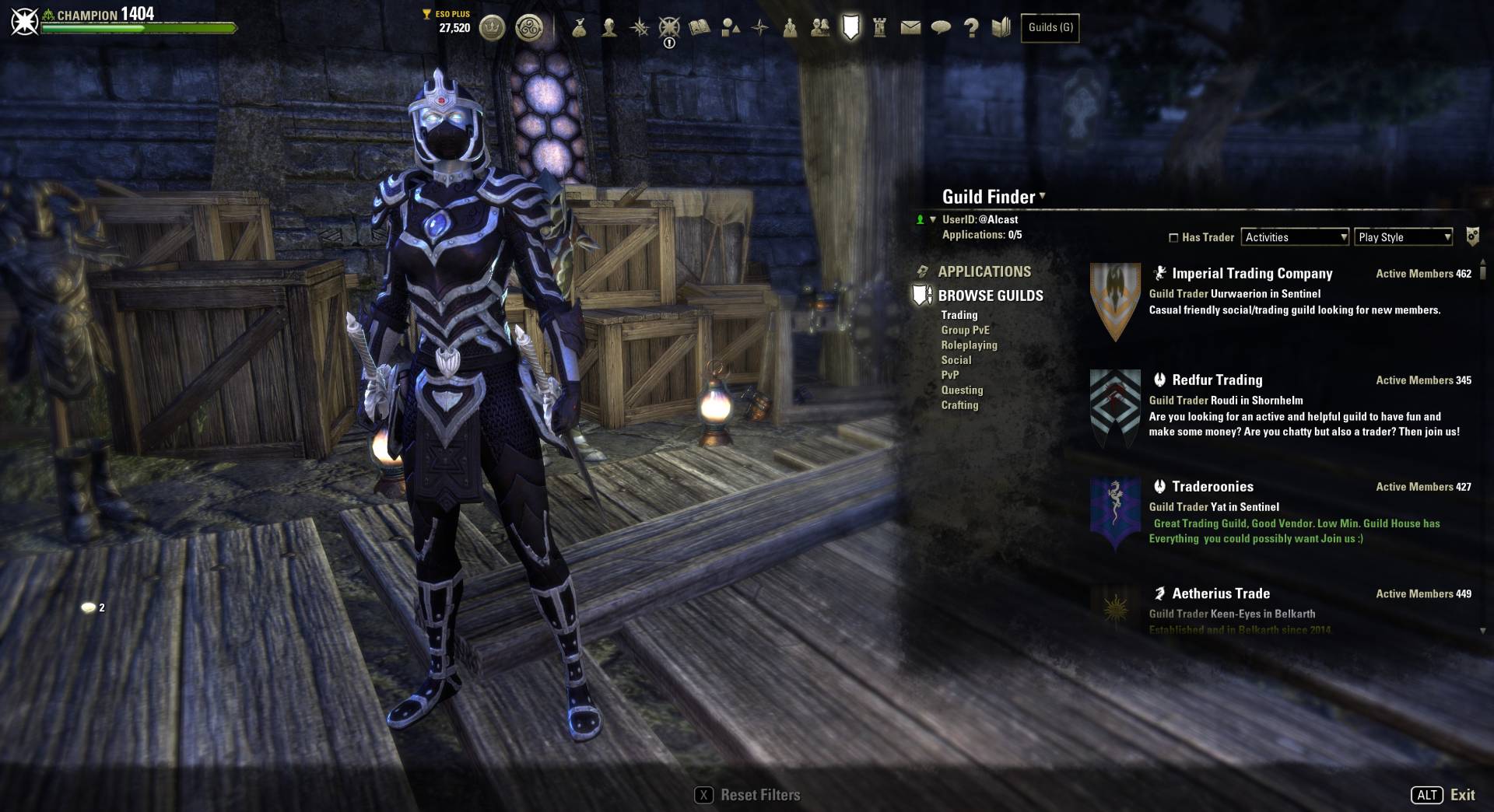 Guild Finder How to Join a Guild in ESO