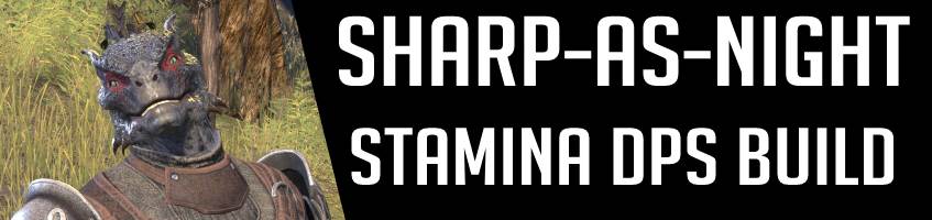 Shar-As-Night Stamina DPS Build ESO Companion