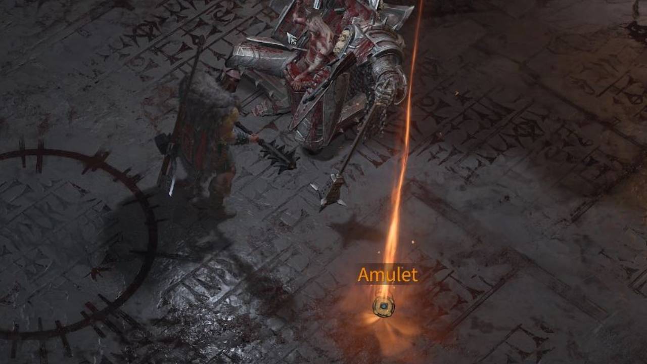 Protective Defensive Amulet dropped by Vigo Diablo 4