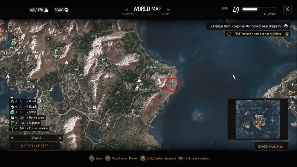 Mastercrafted Griffin Armour Location