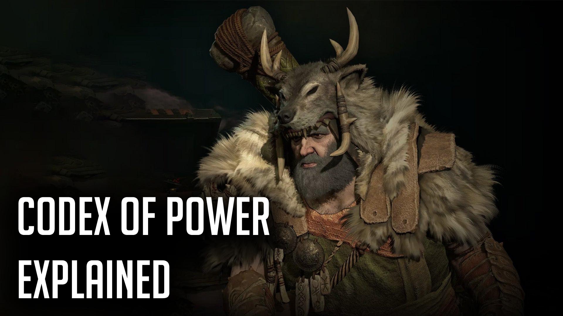 Diablo 4 Codex of Power
