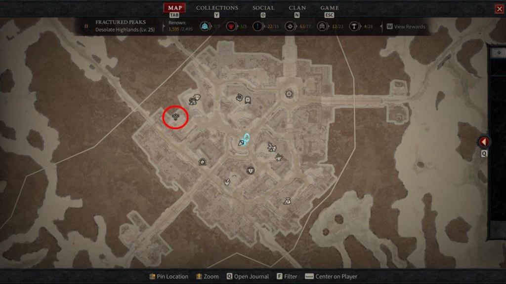 Diablo 4 Occultist Location