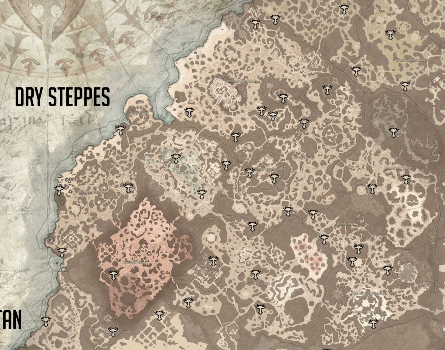 Dry Steppes Altar of Lilith Locations Diablo 4