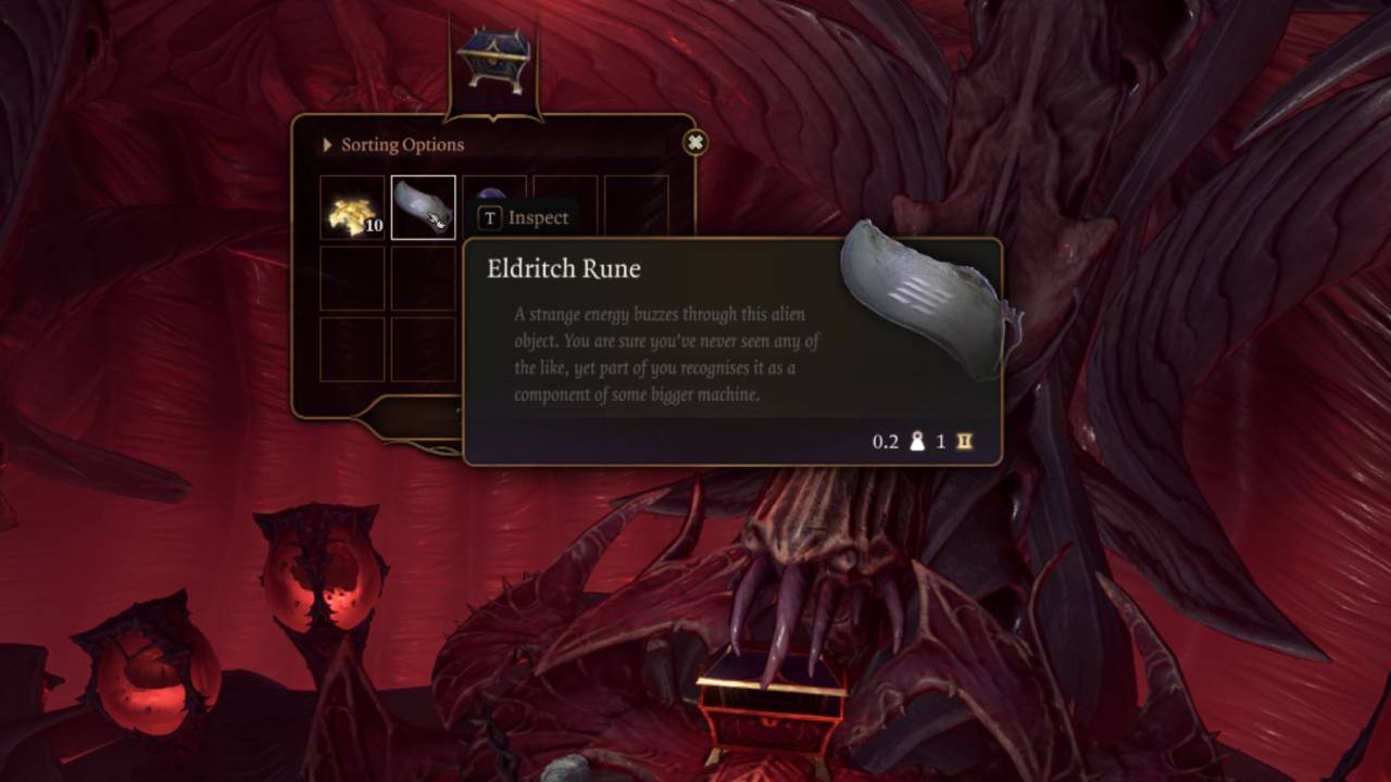 Eldritch Rune item to free Shadowheart in Baldurs Gate 3