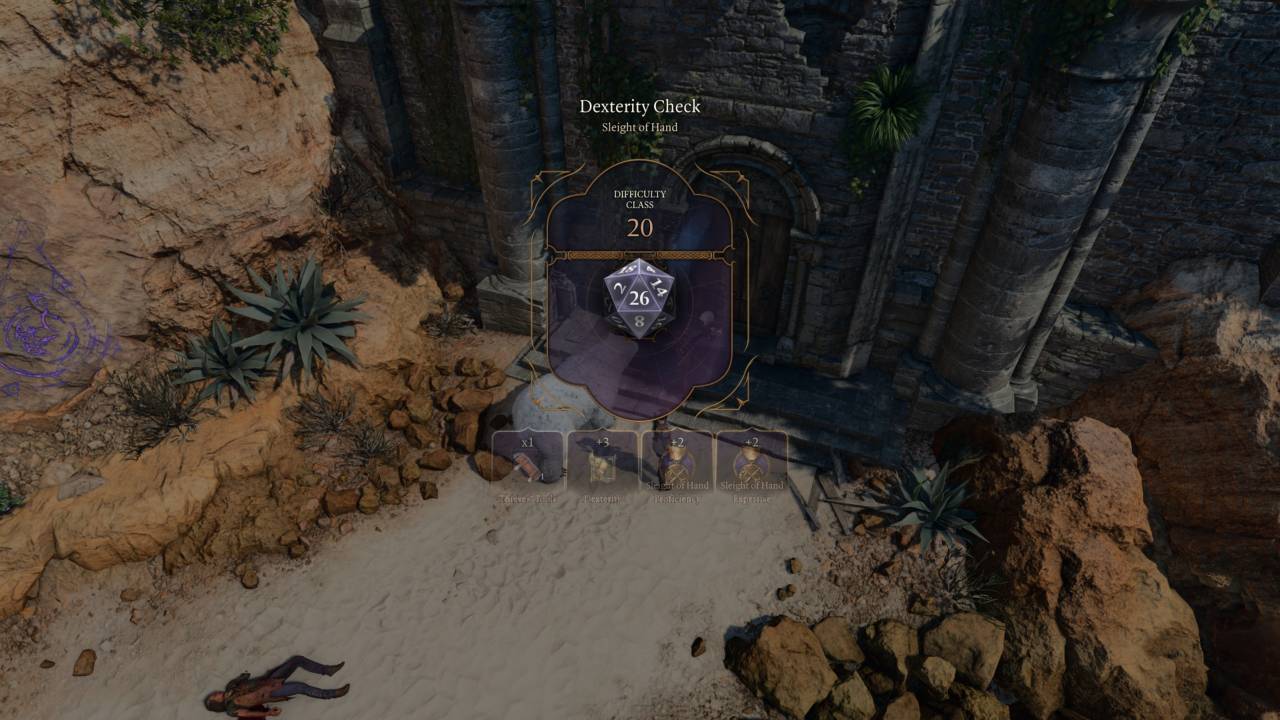 How to open the ancient door at the start of the game Baldurs Gate 3