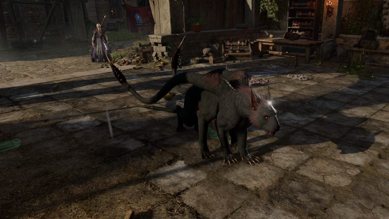 BG3 Displacer Beast Form