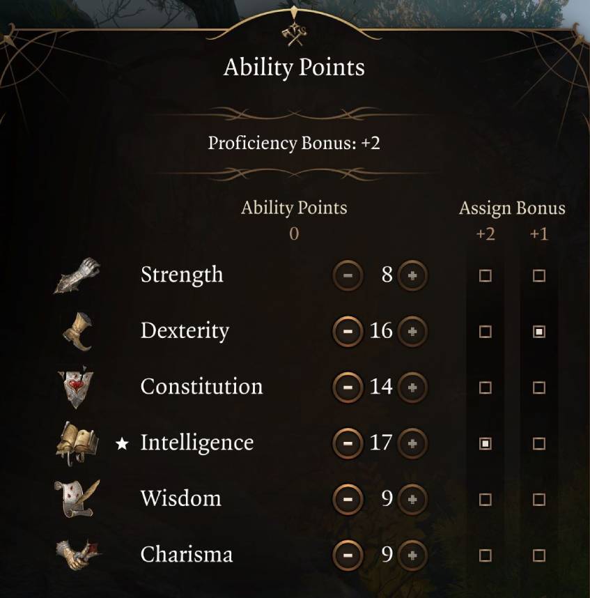 Ability Points Roster Necromancer Build Baldurs Gate 3