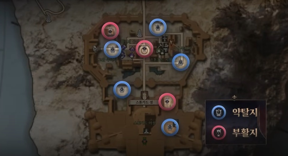 Throne & Liberty Siege Map