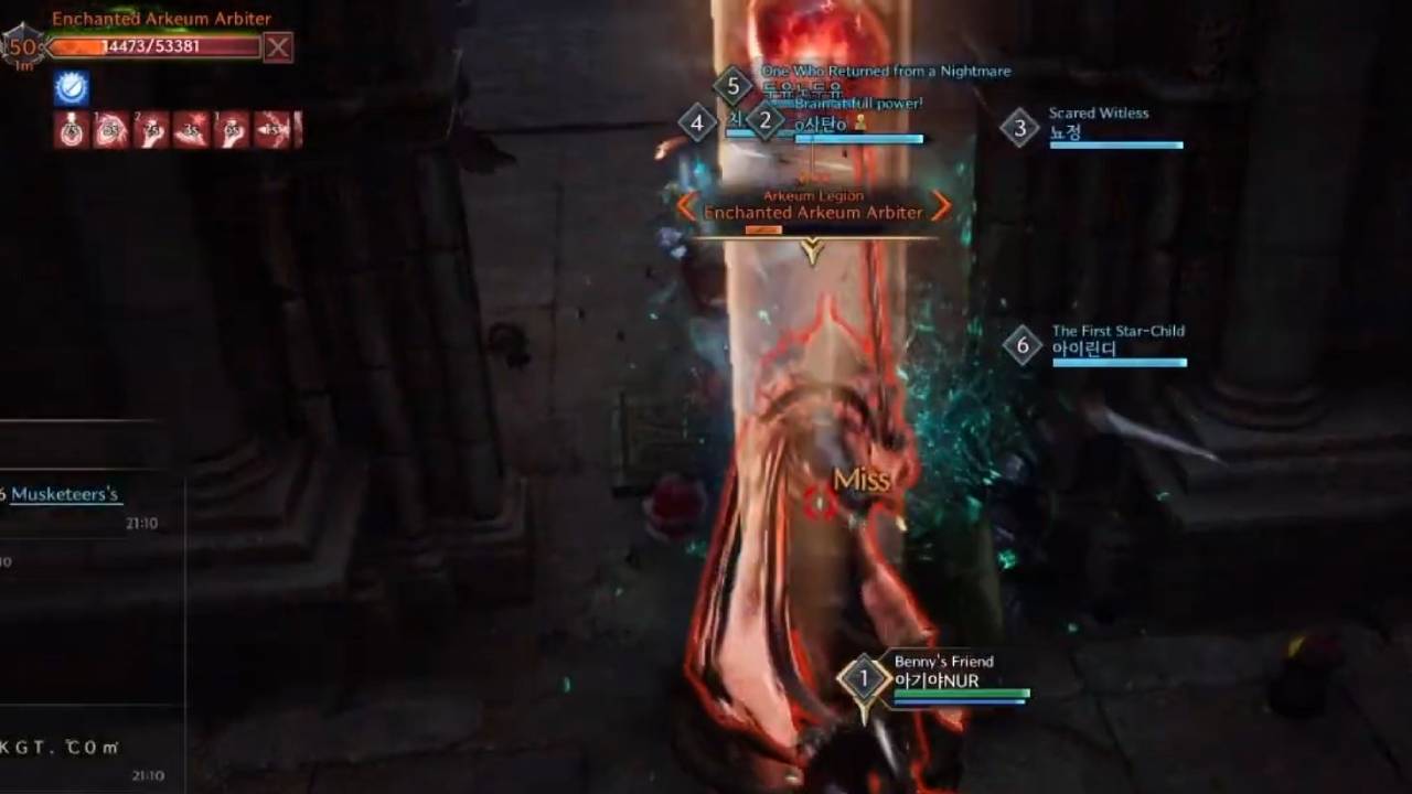 Enchanted Arkeum Arbiter Deaths Abyss Dungeon THrone and liberty